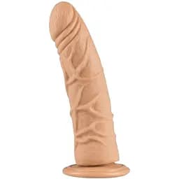 Фалоімітатор з присоскою Alive Fred, конусоподібний, діаметр від 4,2 см до 4,7 см, ПВХ, рельєфний