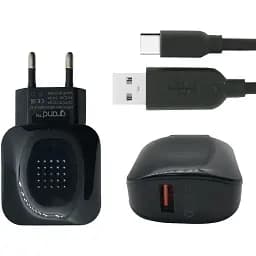 Зарядний пристрій Grand GQ-C01 Quick Charge 3.0 + Type C кабель + СЗарядний пристрій
