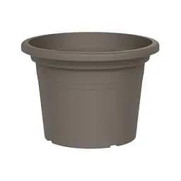 Вазон TeraPlast Basic Round сіро-коричневий 45 см (33001045406)