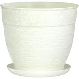 Вазон для квітів Ekodeo 4 л білий (P88909WH)