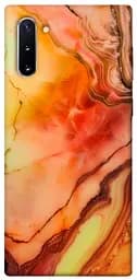 Чохол Demsky Червоний корал мармур для Samsung Galaxy Note 10