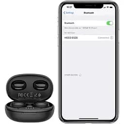 Стерео гарнітура Bluetooth Hoco ES35 Black - мініатюра 2