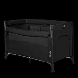 Дитяче ліжечко-манеж Lionelo Ellen Black Carbon (LO-ELLEN BLACK CARBON) - мініатюра 2