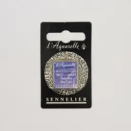 Акварельна фарба Sennelier, полукювета, S2, Синьо-фіолетовий (Blue Violet)