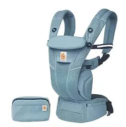 Рюкзак-переноска Ergobaby Omni Breeze Baby Carrier від народження State Blue