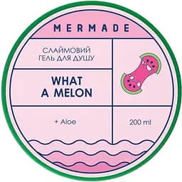 Слайм гель для душу Mermade What a Melon 200 г - мініатюра 4