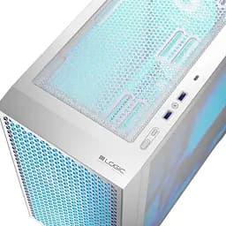 Корпус LogicConcept DART PRO ARGB MINI WHITE MESH без БП (AM-DART-PRO-ARGB-20) - мініатюра 2