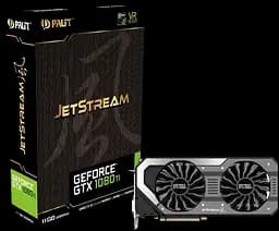 Видеокарта GeForce GTX 1080 Ti 11GB Palit JetStream (NEB108T015LC-1020J) Б/У
