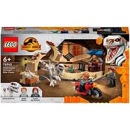 Конструктор LEGO Jurassic World Погоня на мотоцикле, 169 деталей (76945)
