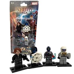 Набор игровых фигурок Мстители 4 шт. с оружием (2701)