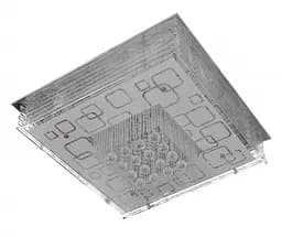 Люстра потолочная Brille галогенная хрустальная G4 20W CH (BR-01256C/28)