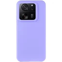 Чохол Silicone Cover Lakshmi (AAA) для Xiaomi 13T / 13T Pro Бузковий / Dasheen - мініатюра 2