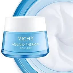 Насичений крем для глибокого зволоження Vichy Aqualia Thermal для сухої шкіри 50 мл - мініатюра 2