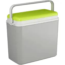 Изотермический контейнер Adriatic 24 л серый с салатовым