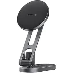 Автомобільний тримач холдер Baseus T-Space Series Folding Metal Car Mount Magnetic C40151300S11-00 Silver