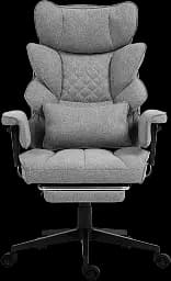 Офісне крісло GT Racer сіре (B-2511 Fabric Gray) - мініатюра 2