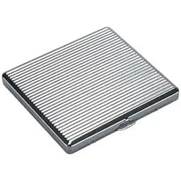 Портсигар для 10 слім цигарок Metal Silver