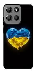 Чехол Demsky Сердце Украины для Motorola Moto G15 4G