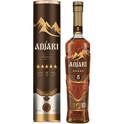 Бренді Adjari 5 зірок 40% 0.5 л тубус