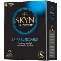 Презервативи безлатексні Skyn Extra Lubricated (24 шт.)