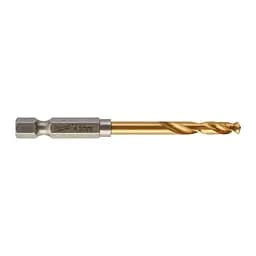 Свердло по металу RedHEX SHOCKWAVE HSS-TiN MILWAUKEE, діаметр 4,5х76х29мм, (10шт), пластикова коробка - мініатюра 2