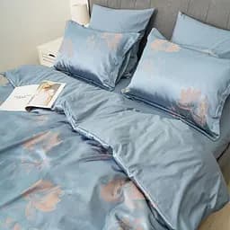 Комплект постільної білизни Tiare cімейний Сатин Жакард 2540-sm