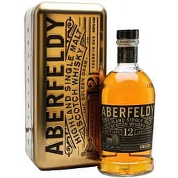 Виски Aberfeldy Gold Bar 12 yo 40% 0.7 л в подарочной коробке