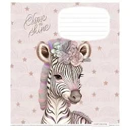 Тетрадь ученическая Школярик Shiny friends 012-3244L-2 в линию 12 листов