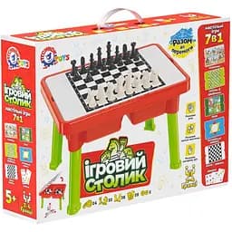 Детский столик ТехноК Набор настольных игр 9604TXK 7 игр