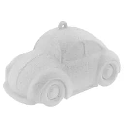 Елочная игрушка MIS LT Машинка 11,5х6,5х6 см белый