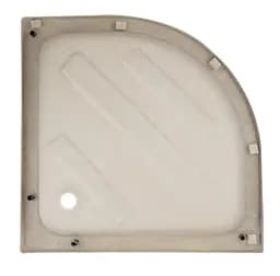 Набір Lidz Душова кабіна Latwa SC90x90.SAT.MID.FR напівкругла, скло Frost 4 мм + Душовий піддон Kapielka ST90x90x26, з панеллю - мініатюра 9