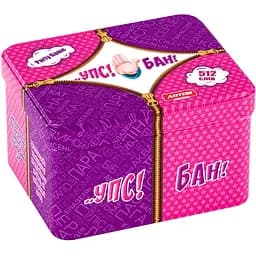 Карточная игра Artos Games Упс! Бан! 128 карт со словами правила игры (1106)