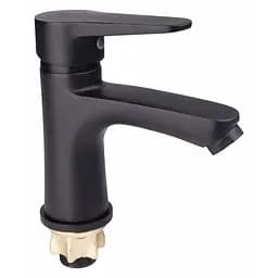 Змішувач для раковини Lidz (BLA)-14 43 001F Чорний матовий
