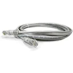 Патч-корд 1м, UTP, cat.5e, CU, 24AWG, grey Kingda (KD-PAUT3100GY)