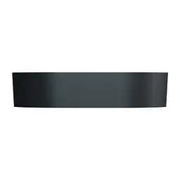Умивальник Omnires Ovo 55x36 black lava OVOUNBLV, Чорний матовий - мініатюра 2