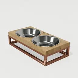 Hollky Base XS — миски на підставці для маленьких собак та котів (2 × 0,25 л) - мініатюра 5