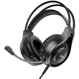 Наушники Hoco стерео с микрофоном W106 Tiger gaming черные