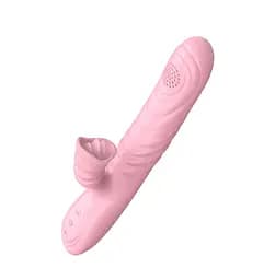 Вібратор Angelia, USB 3 Functions Of Thrusting, 20 Vibrations Flesh