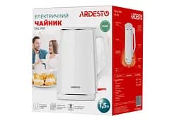 Електрочайник Ardesto Strix подвійні стінки 1.5 л білий (EKL-X50) - мініатюра 8