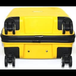Валіза маленька S поліпропілен Madisson Snowball 01103 58×37×22см 35л Жовтий - мініатюра 3
