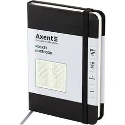 Книга записна Axent Partner A6- в клітинку 96 аркушів чорна (8301-01-A) - мініатюра 2