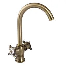 Змішувач для кухні Zerix Z41325-2 ZX0511 Бронза