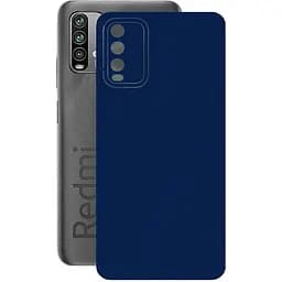 Захисна плівка StatusSKIN для Xiaomi Redmi Note 9 4G 2020 Корпус Вініл Синій металік