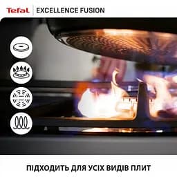 Сковорода Tefal Excellence Fusion 24 см чорна (G3380402) - мініатюра 10