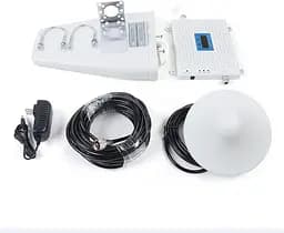 GSM підсилювач Lintratek KW20C-GDW 900-1800-2100MHZ Репітер мобільного зв'язку та інтернету 4G LTE, Повний комплект (19268) - мініатюра 9