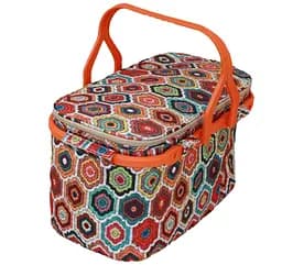 Термосумка для пикника Mazhura Kale, текстиль, 25 л, красный (mz1072-3)