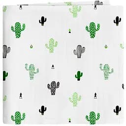 Пелюшкі муслінові Cosas Cactus 75х100 см (MuslinDiapers_Cactus_75x100)
