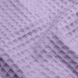 Плед-покривало Cosas Greek Waffle Lavander вафельне 110х140 см (Blanket_25Pale_GreekWaffle_110x140) - мініатюра 4