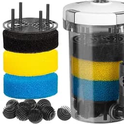 Зовнішній префільтр для акваріума Kruger Meier FlowPure Pro 1600 (16/22 мм) - 1.6 л - мініатюра 6