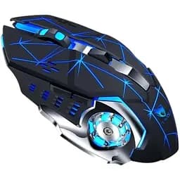 Миша бездротова ігрова з підсвічуванням T-Wolf Q13 BT Strip Black Original 2,4G+Bluetooth